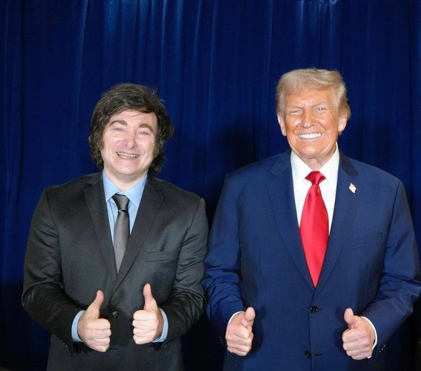 Javier Milei e Trump