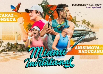 João Fonseca vai enfrentar Alcaraz em exibição em Miami, em dezembro