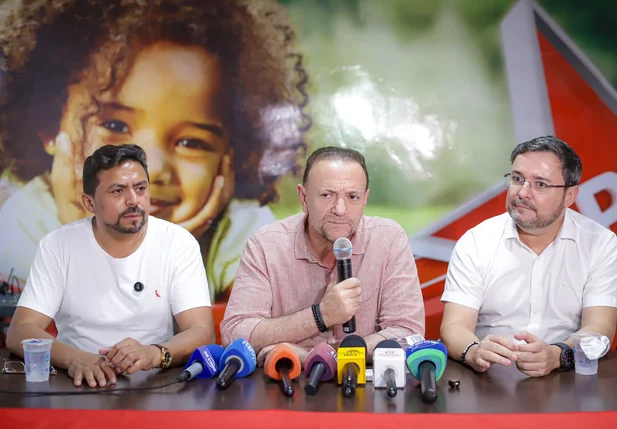 João Pereira, Edinho Silva e Fábio Novo