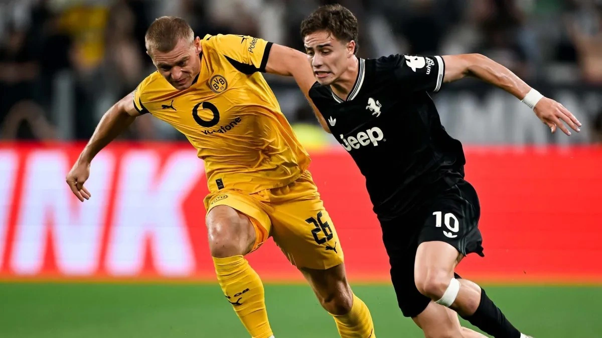 Juventus e Borussia Dortmund ficam no empate em estreia da Champions League 2025/26