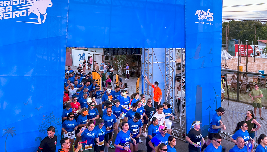 Largada da corrida