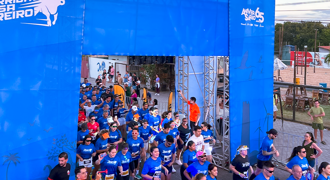 Largada da corrida