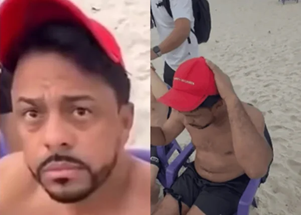 Líder do Comando Vermelho é preso enquanto bebia em praia no RJ; veja momento
