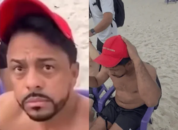 Líder do Comando Vermelho é preso enquanto bebia em praia no RJ; veja momento
