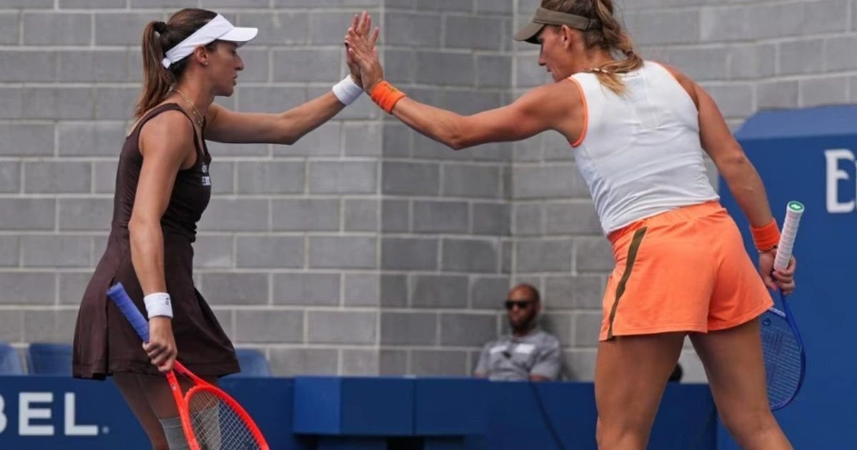 Luisa Stefani e Timea Babos avançaram às quartas do US Open