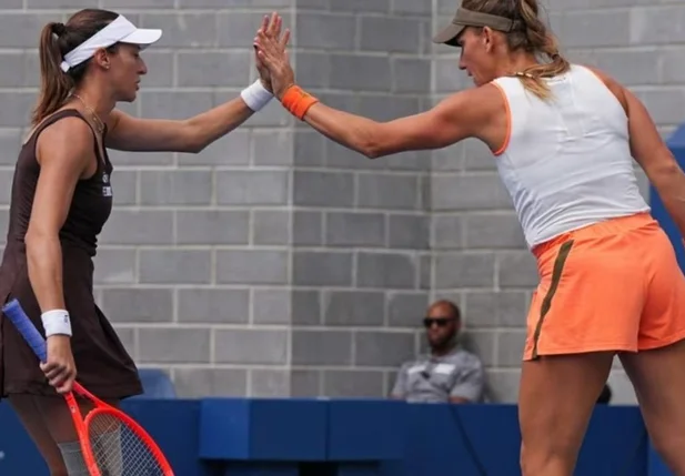 Luisa Stefani e Timea Babos avançaram às quartas do US Open
