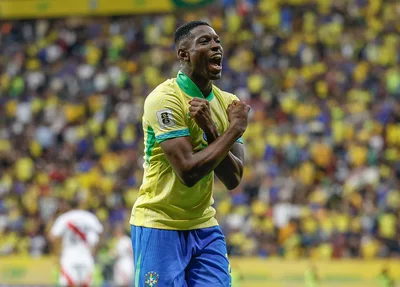 Luiz Henrique, atacante da Seleção Brasileira