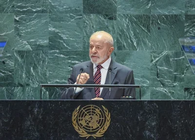 Lula em discurso na ONU
