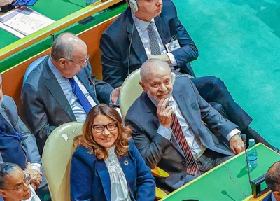 Lula, Janja e autoridades brasileiras na Assembleia-Geral da ONU
