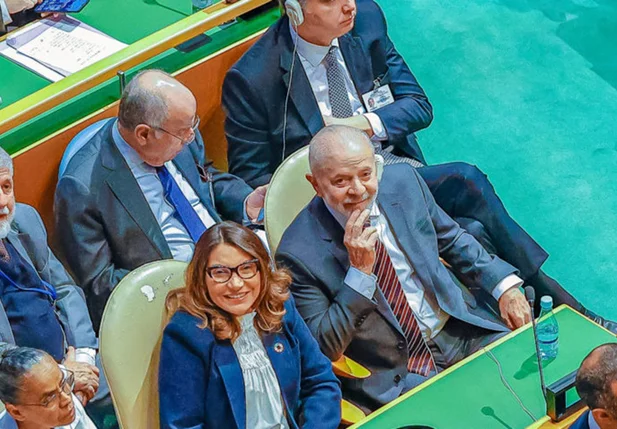 Lula, Janja e autoridades brasileiras na Assembleia-Geral da ONU
