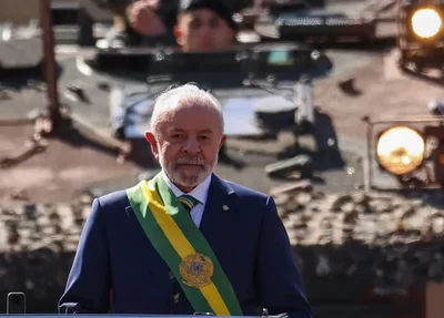 Lula no desfile do 7 de Setembro