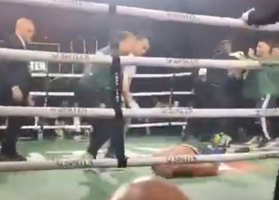 Luta entre Popó e Wanderlei Silva termina em briga generalizada