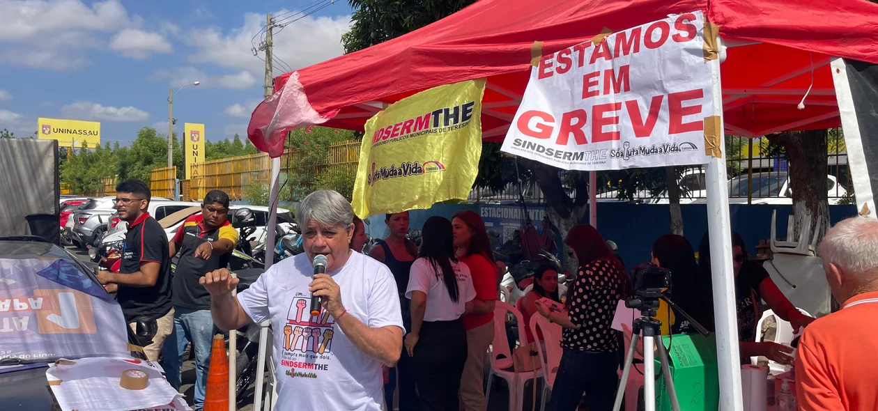 Manifestação dos técnicos de patologia clínica da FMS
