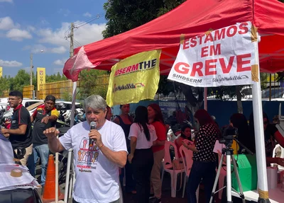 Manifestação dos técnicos de patologia clínica da FMS
