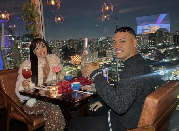 Maria Vitória Silva de Sou Lima, a Dj Latina Gold, e Domingos da Silva Ferreira, o Dj Loboox