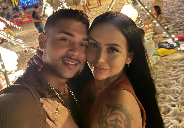 Maria Vitória Silva de Sousa Lima, a Dj Latina Gold, e Domingos da Silva Ferreira
