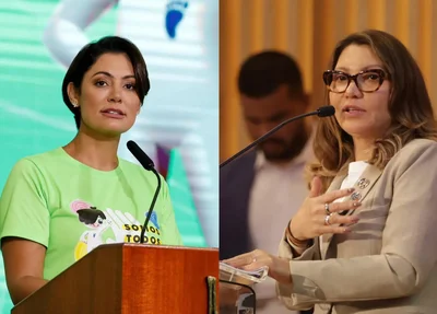 Michelle Bolsonaro e Janja