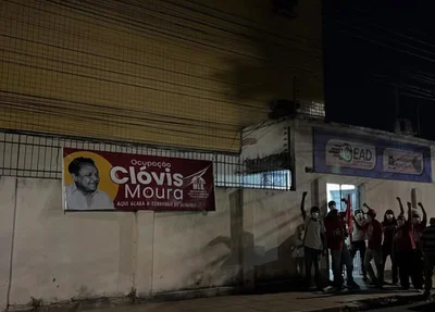 Militantes invadem antigo prédio da UFPI