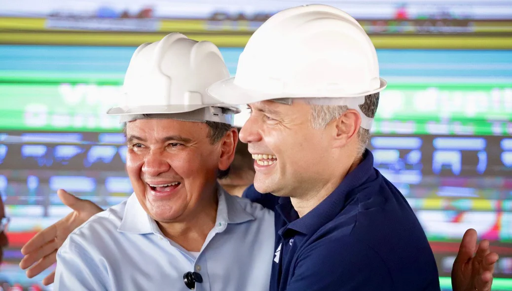 Ministro Wellington Dias e ministro Renan FIlho