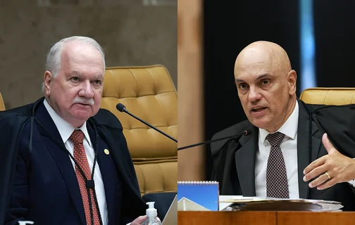 Ministros Edson Fachin e Alexandre de Moraes