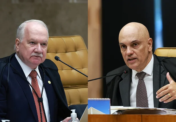 Ministros Edson Fachin e Alexandre de Moraes