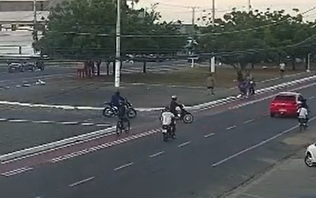 Momento do acidente