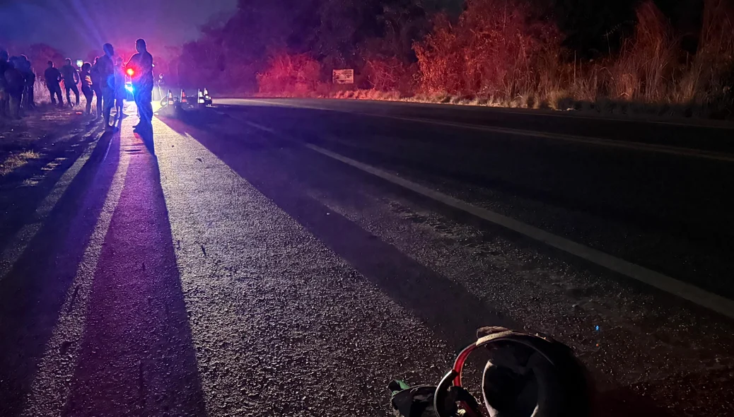 Motociclista morreu durante acidente