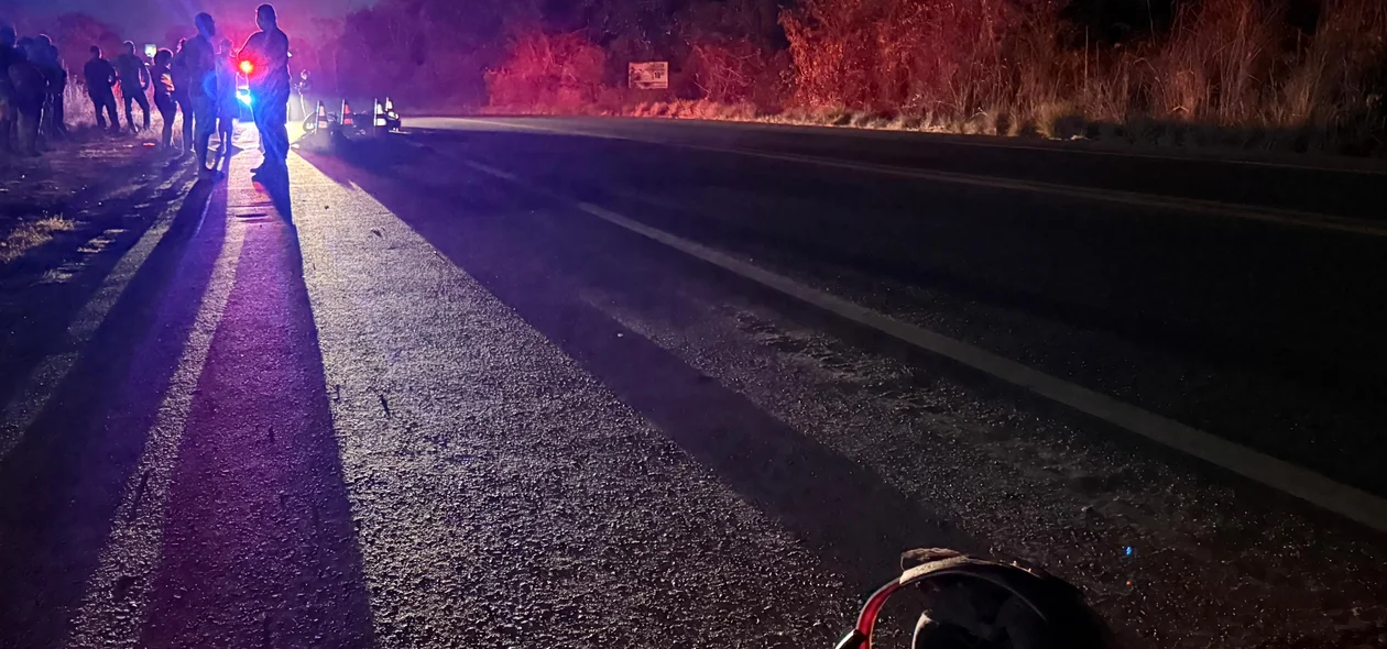 Motociclista morreu durante acidente