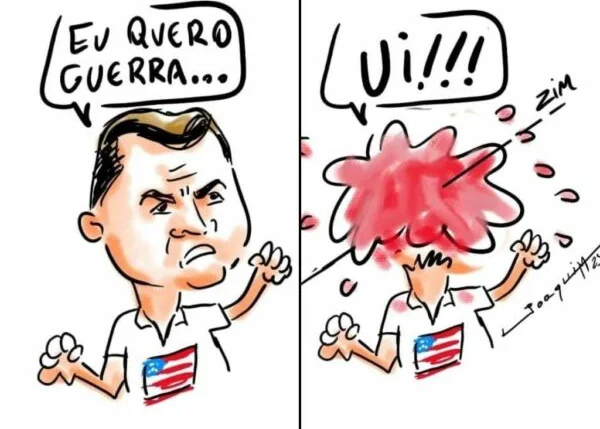 O cartunista teresinense Joaquim Monteiro é alvo de críticas após charge sobre assassinato de Charlie Kirk