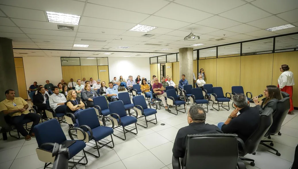 O evento foi proporcionado a servidores