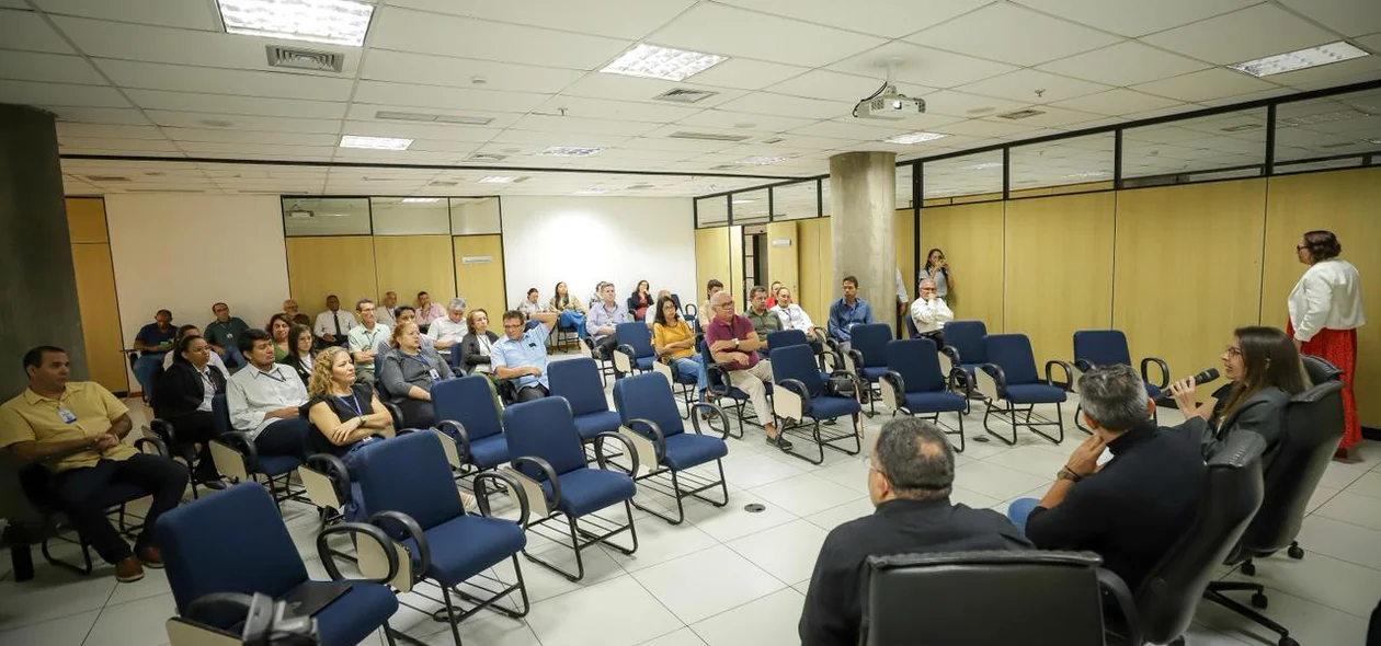 O evento foi proporcionado a servidores