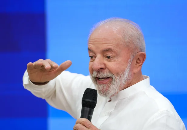 O presidente Luiz Inácio Lula da Silva