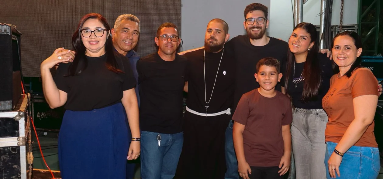 O show celebrou a fé e a fraternidade da cidade