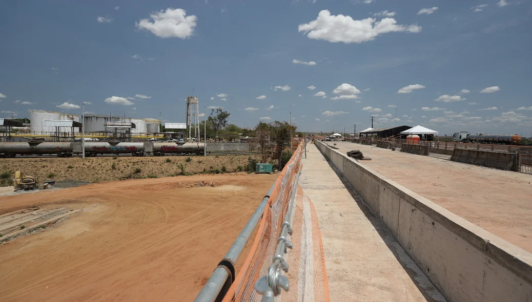 Obras de duplicação na BR 343