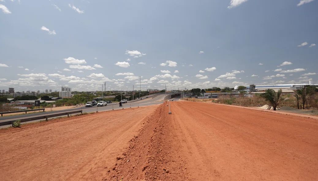 Obras na BR 343