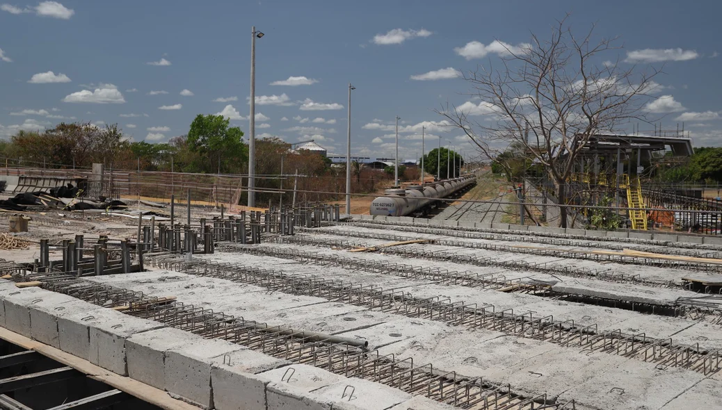 Obras na BR 343