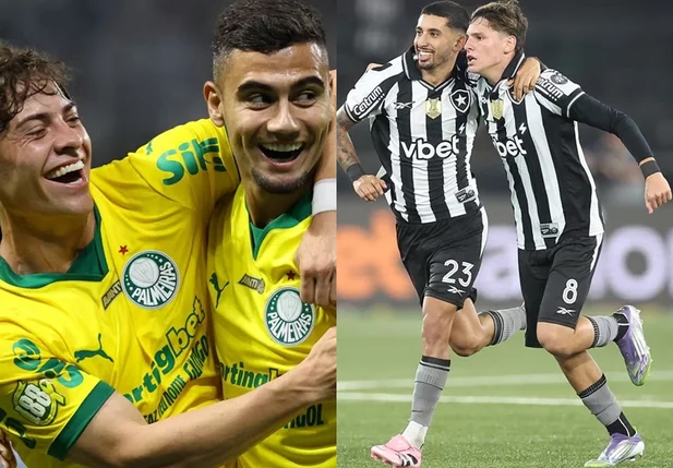 Palmeiras goleia Fortaleza e Botafogo vence no Brasileirão