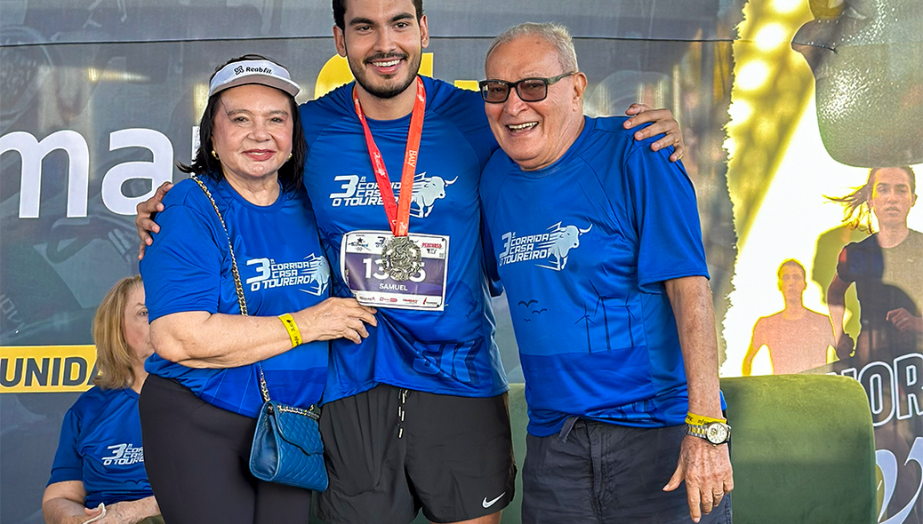 Participantes da corrida