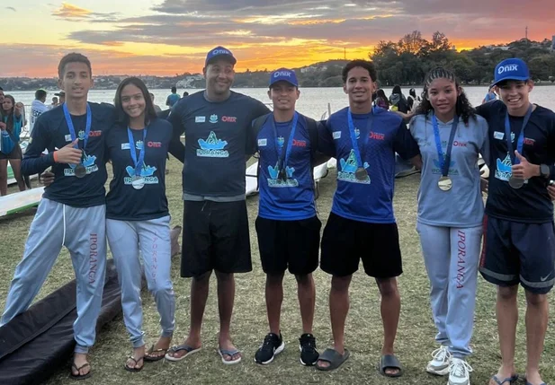 Piauí fatura 16 medalhas no Campeonato Brasileiro de Canoagem