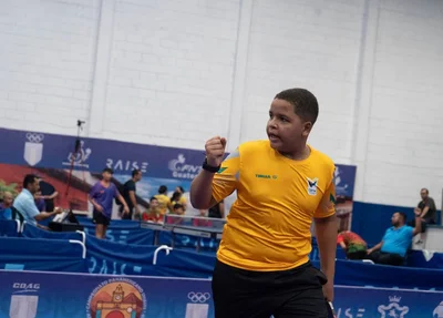 Piauiense conquista medalha de prata no Pan-Americano Sub-13 de Tênis de Mesa