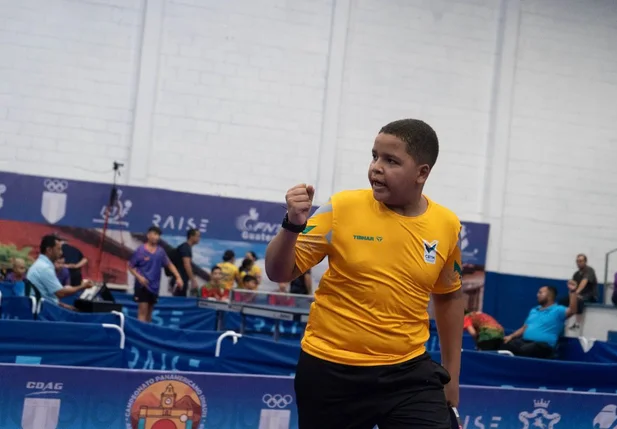 Piauiense conquista medalha de prata no Pan-Americano Sub-13 de Tênis de Mesa