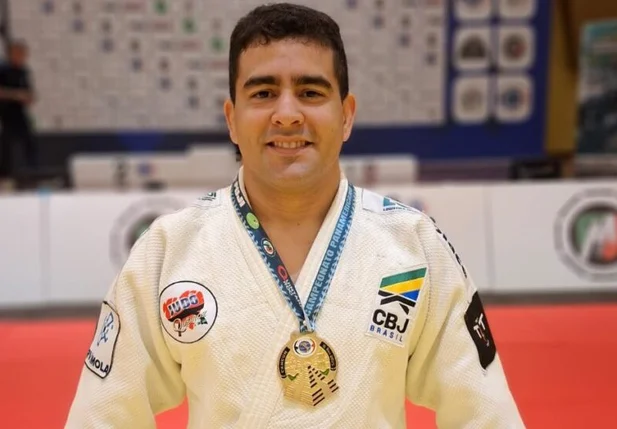 Piauiense Pedro Bento conquista ouro no Pan-Americano de Judô no México