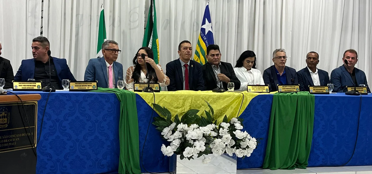 Plenário da Câmara Municipal de São Gonçalo do Piauí