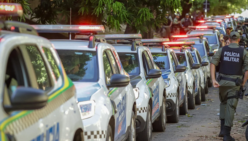 PM inicia patrulhamento com novos policiais