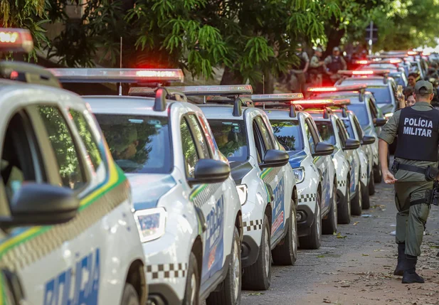 PM inicia patrulhamento com novos policiais
