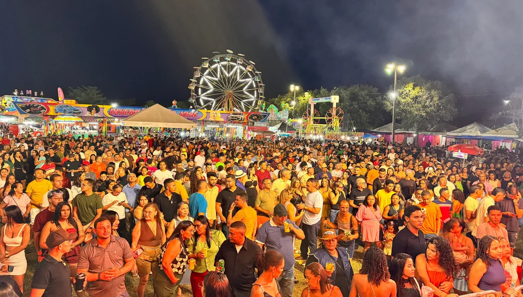 População presente nos festejos
