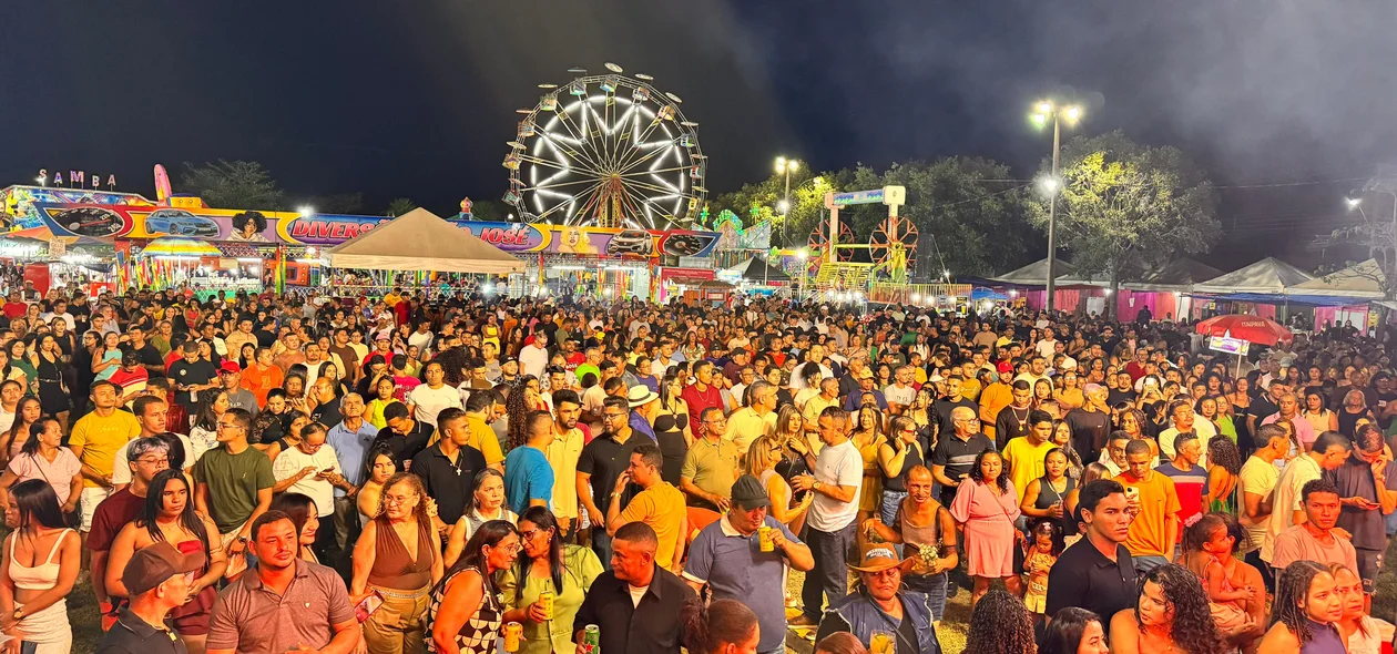 População presente nos festejos
