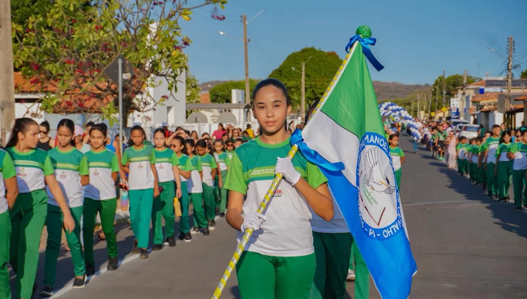 Prefeitura de Aroazes realiza desfile cívico em comemoração ao 7 de Setembro