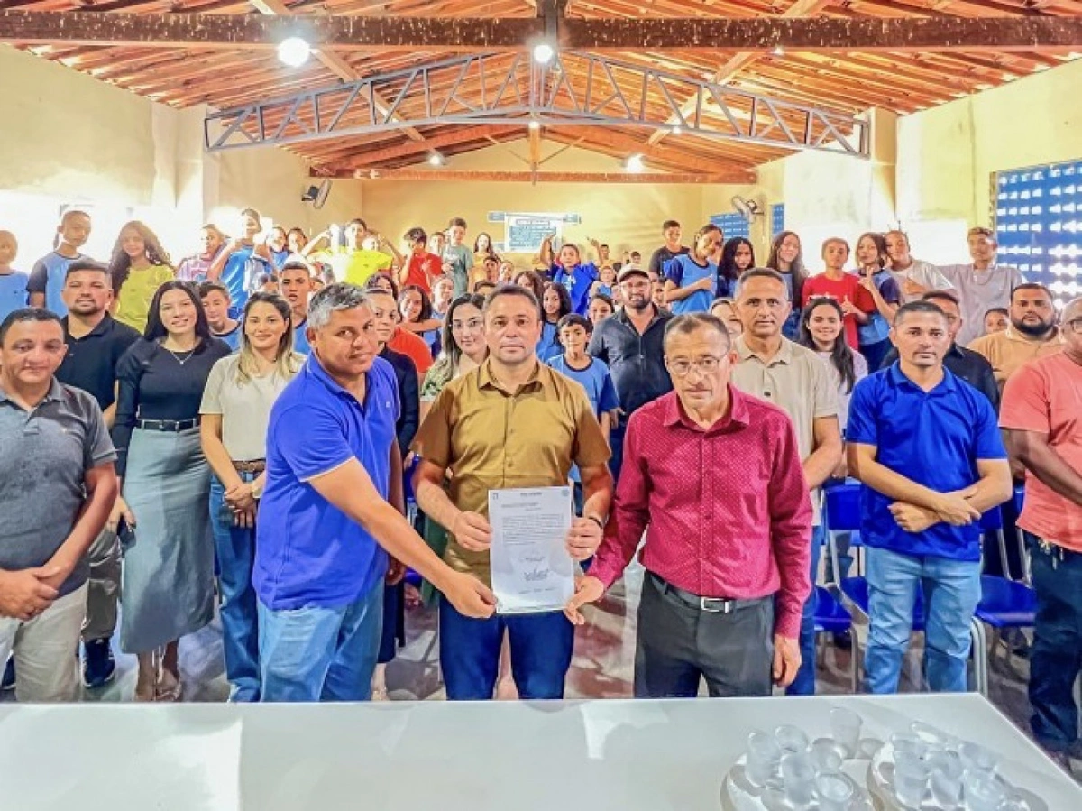 Prefeitura de Vera Mendes autoriza obra em escola