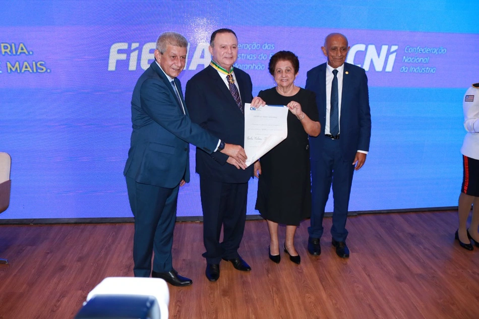 Presidente da FIEPI, Zé Filho, participa da solenidade comemorativa dos 57 anos da FIEMA